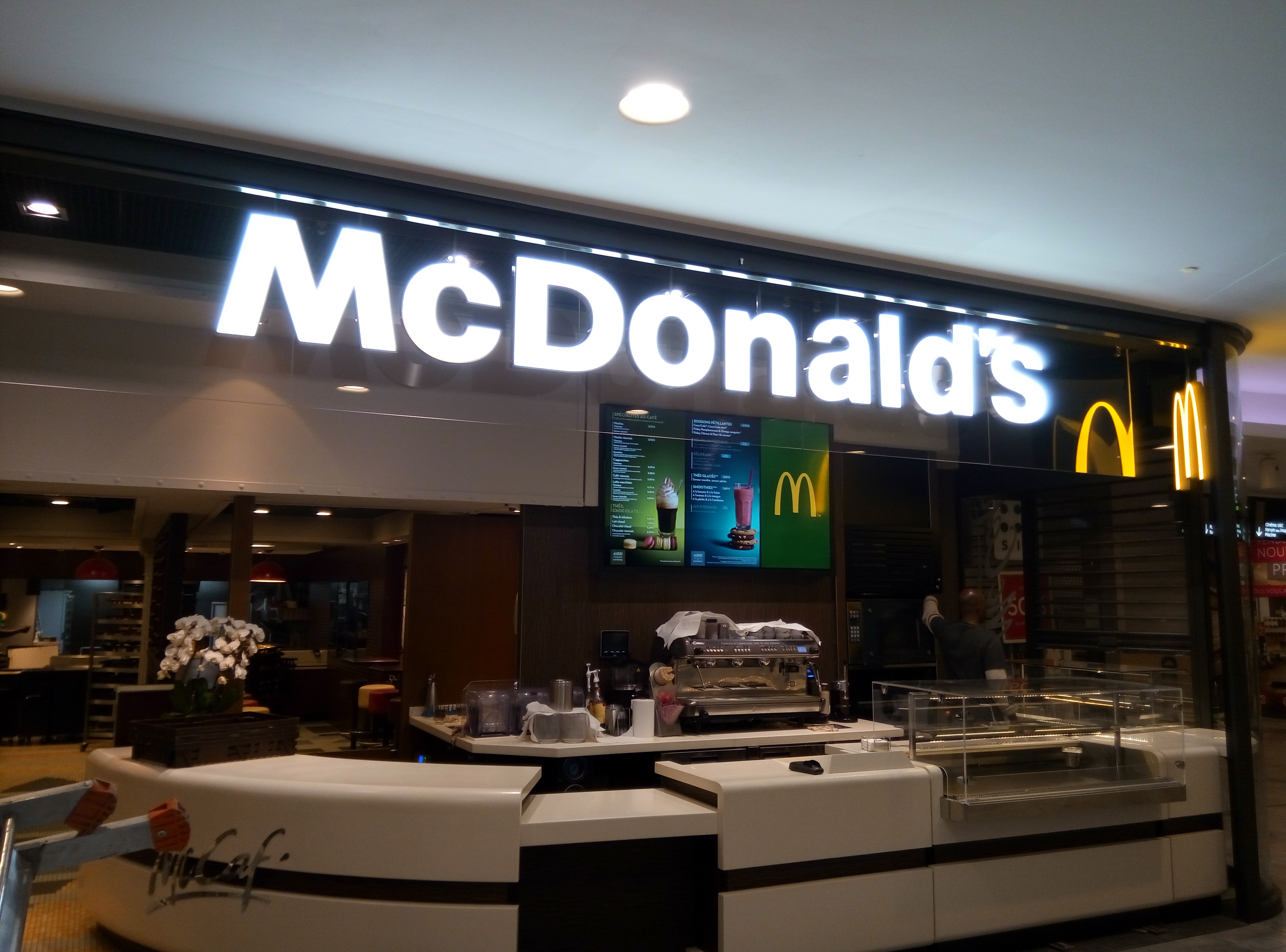mac donalds les halles